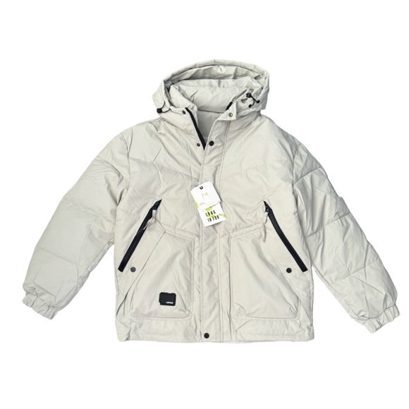 long in for Other - LONG IN FOR • Hooded Puffer Ski Jacket Coat Explorer PKNK